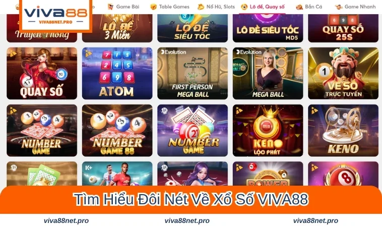 Đôi nét cơ bản về Xổ Số VIVA88